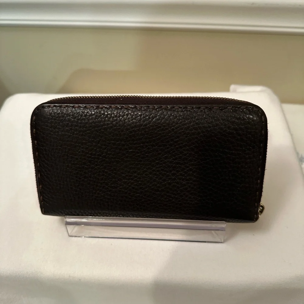 Fendi Selleria authentic brown leather with hardware in EUC see pics EUC - Picture 2 of 13